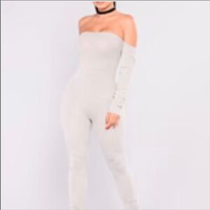 Soothe Off Shoulder Jumpsuit